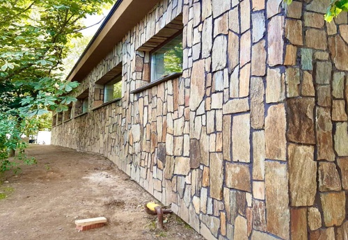 Плитняк кора дерева для цоколя, отмостки купить в Полевском